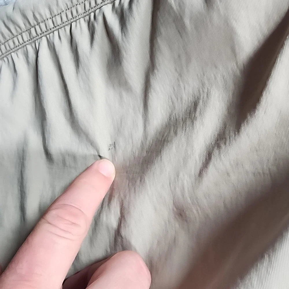 The North Face Paramount Trail Pants Mens MT Beige Convertible Zip Off Hiking